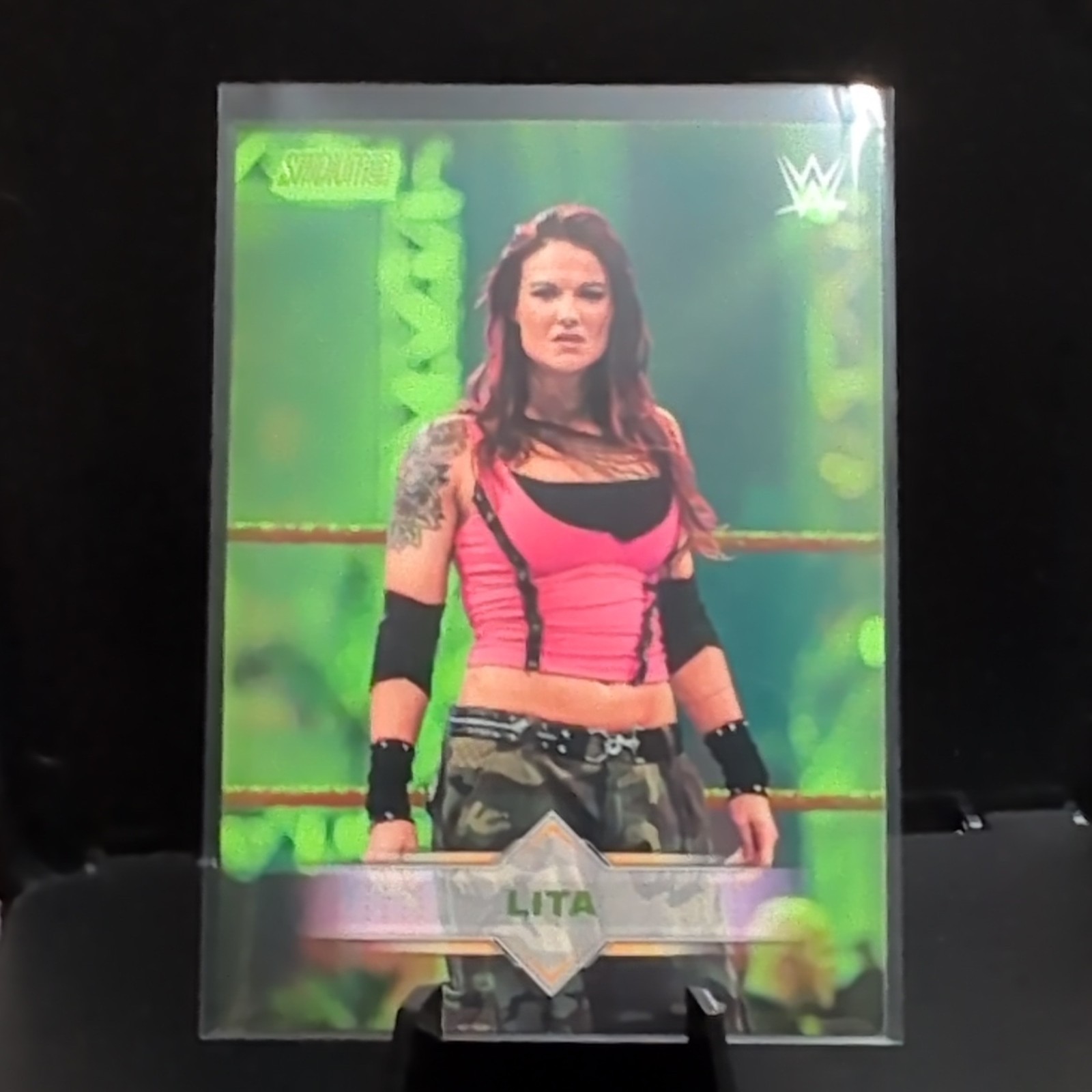 2026 Topps Stadium Club WWE Lita Lime Green  #53