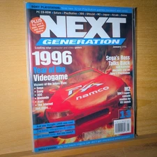 Next Generation Magazine January 1996 Issue 13 Year of the Videogame NO LABEL