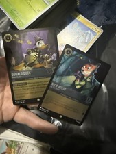 Disney Lorcana Foil Lot   Donald Duck Ghost Hunter  Nick Wilde   NM