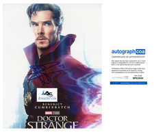 BENEDICT CUMBERBATCH AUTOGRAPH SIGNED 8X10 PHOTO DR DOCTOR STRANGE MARVEL ACOA
