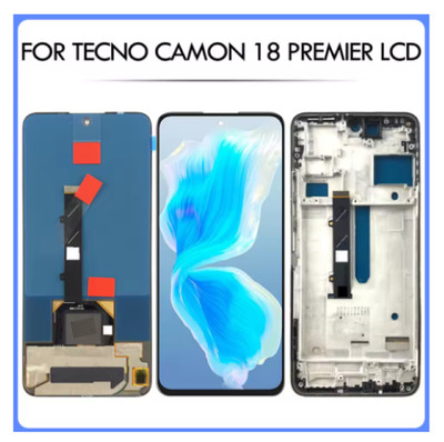 OLED For Tecno Camon 18 Premier CH9 CH9n LCD Display Screen Touch Digitizer