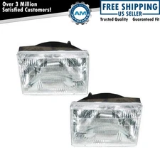 Headlight Assembly Set Fits 1993-1998 Jeep Grand Cherokee