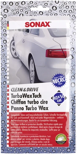 SONAX Clean & Drive TurboWax Cloth 40 x 50 cm