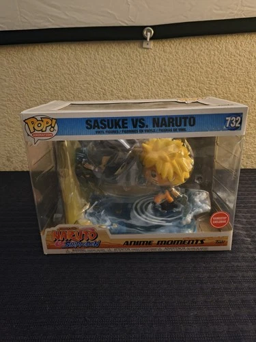 Funko Pop! Vinyl Naruto Shippuden Sasuke vs. Naruto #732 GameStop Exclusive