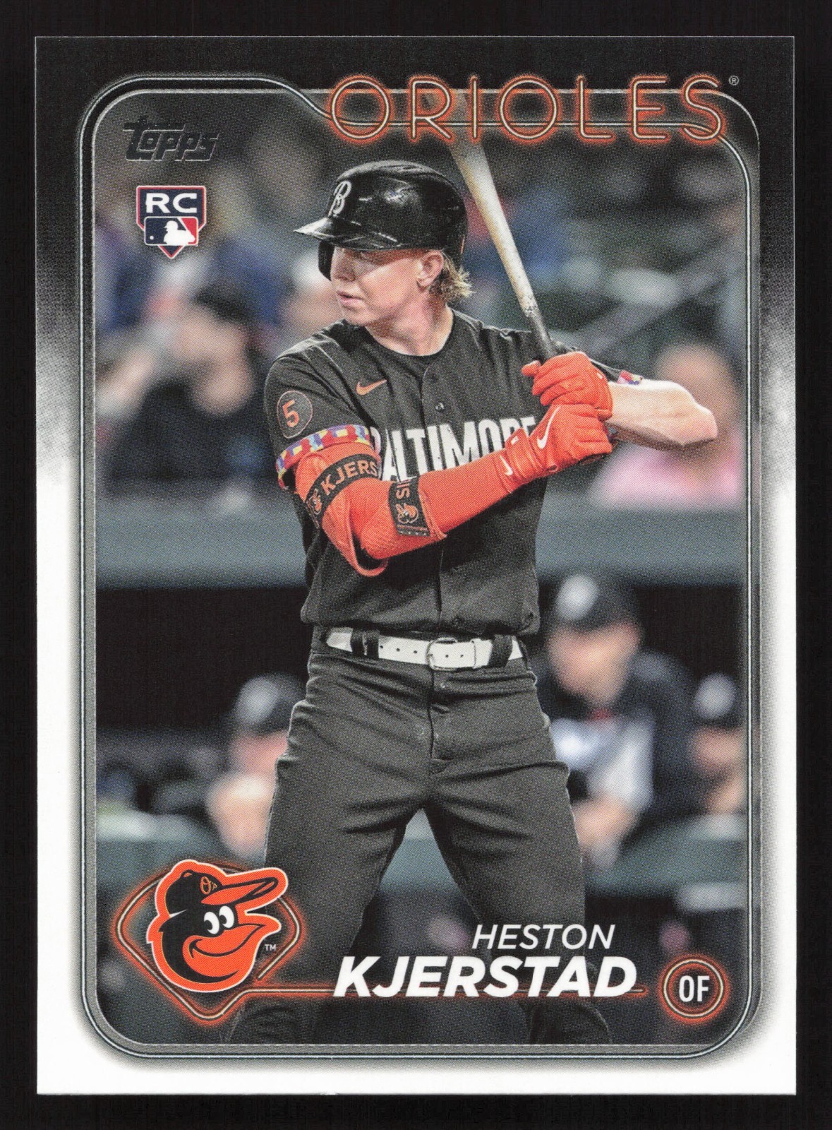2024 Topps #394 Heston Kjerstad RC Rookie Card Baltimore Orioles QTY