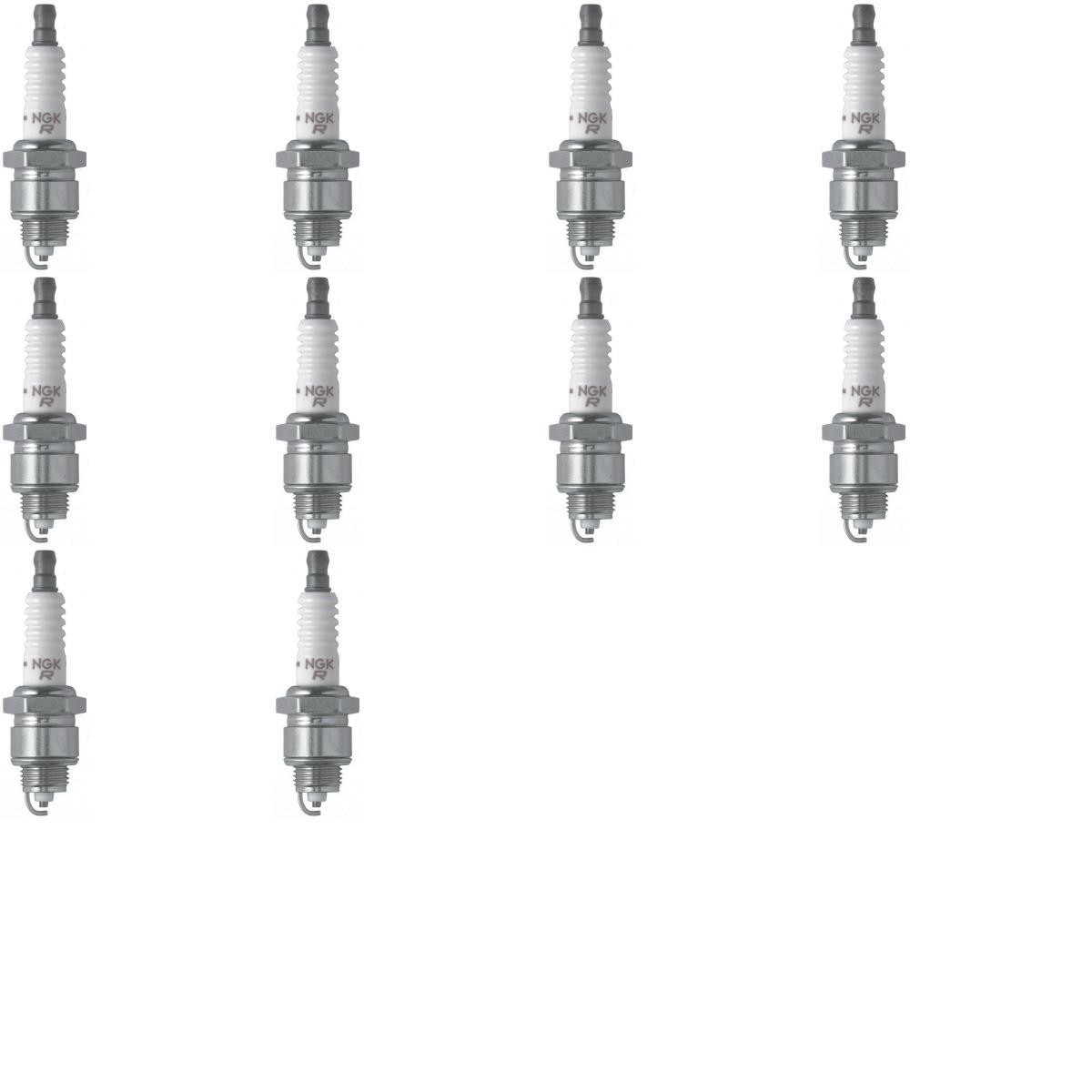 NGK 3332 Spark Plug Pack of 10 for Dodge GMC Chevrolet Chrysler Buick 100 37-85