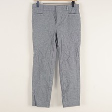 Banana Republic Modern Sloan Skinny Fit Washable Gray Pants Womens Sz 4