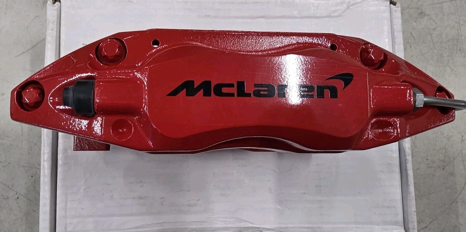 2015-2017 MCLAREN 675LT RED REAR RIGHT SIDE BRAKE CALIPER OEM NEW