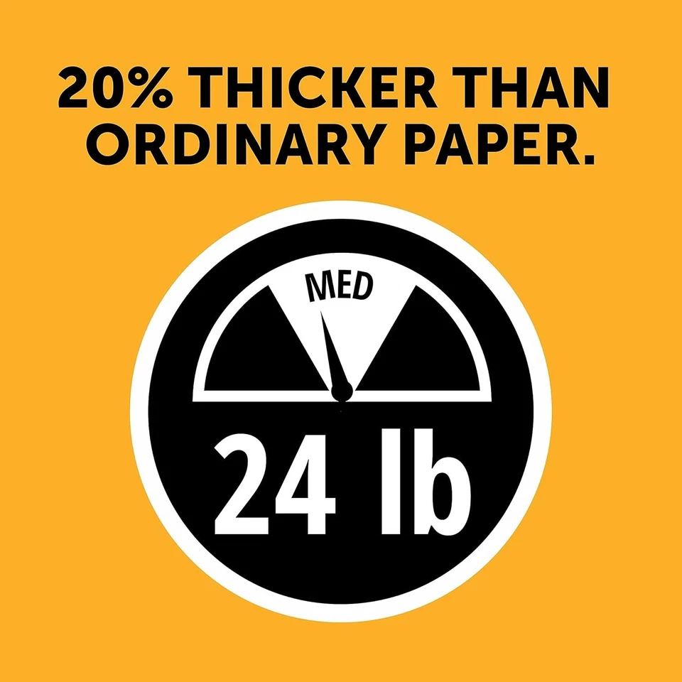 Mega Collection Joyful 5-Color Paper, 625 Sheets, 24 lb, Vivid Assortment Pack - Image 4 of 4