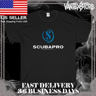 NEW SHIRT SCUBAPRO LOGO MEN'S T-SHIRT FUNNY AMERICAN USA SIZE S-5XL