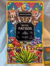 Patron Silver Tequila Limited Edition Tin Mexican Heritage Bee Mexico