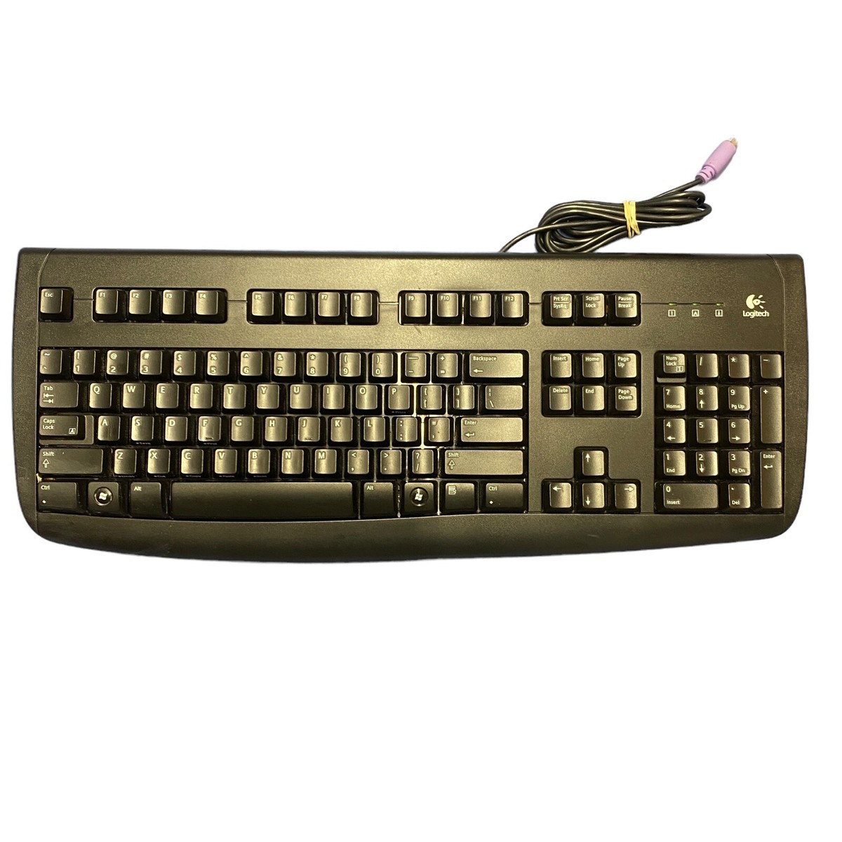 Logitech Deluxe 250 Wired Keyboard PS/2 Logitech Y-SAF76