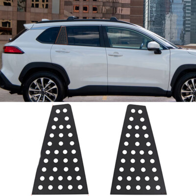 For Corolla Cross Frontlander 22+ Door Rear Window Glass Cover Trims Accessories