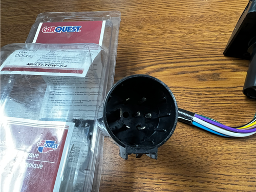 1999-2009 Ford/GM/Dodge 70174 Plug In Trailer Wiring Adapter 7 Way To Dual Use. - Picture 4 of 6