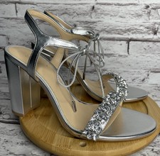 jewel badgley mischka uzuri embellished tie block heel sandal