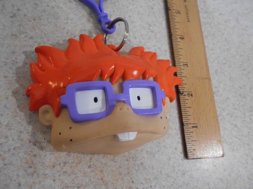 Vintage 1997 Applause Nickelodeon Rugrats CHUCKY Treasure Keeper Purse Keychain - Picture 2 of 5
