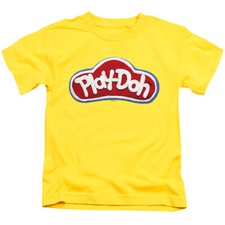 PLAY DOH LOGO IN DOH Licensed Toddler Kids Graphic Tee Shirt 2T 3T 4T 4 5-6 7