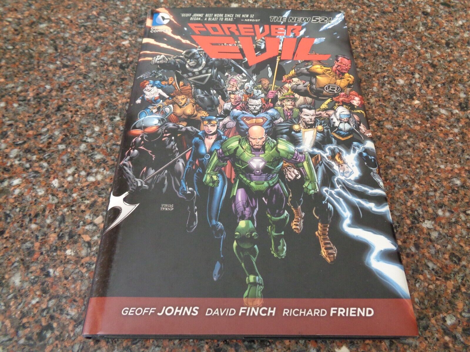 Forever Evil (Hardcover, Brand New) DC Comics New 52 Geoff Johns