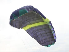 Jedei 105 airlocked skydiving elliptical parachute 9 cell ZP canopy