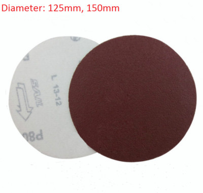 125mm 150mm Hook And Loop Sanding Disc Abrasive Sand Paper Pads 80 - 1000 Grit