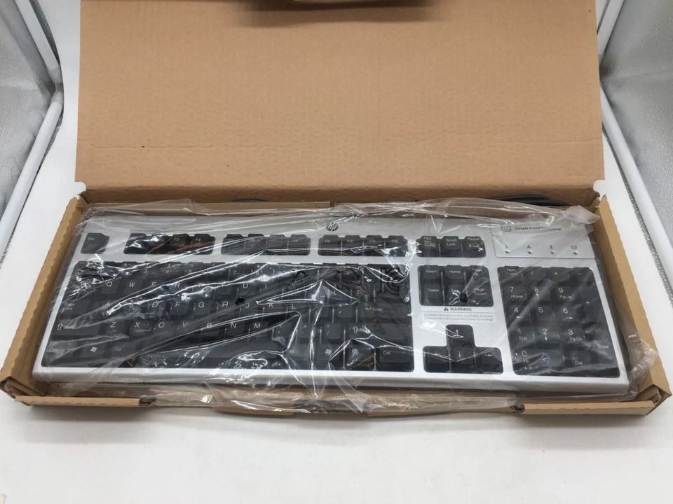 NEW HP KUS0133 US SmartCard USB Keyboard 265979-008 FREE S/H - Image 2 of 3