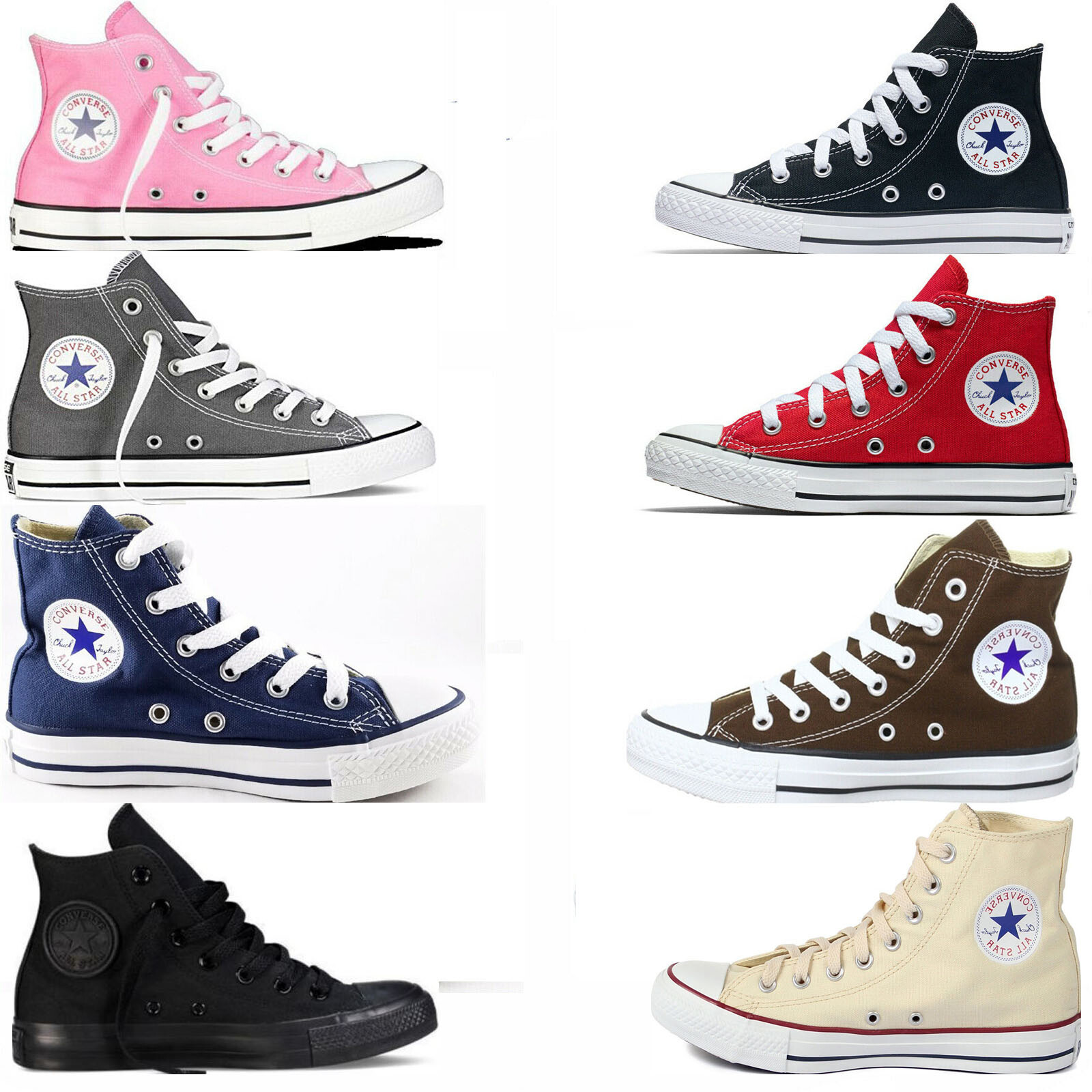 Converse CHUCK TAYLOR All Star High Top Unisex Canvas Shoes Sneakers | eBay Converse CHUCK TAYLOR All Star High Top Unisex Canvas Shoes Sneakers | eBay