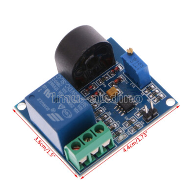 5A Over Current Protection Sensor Module AC Current Detection Sensor 12V Relay