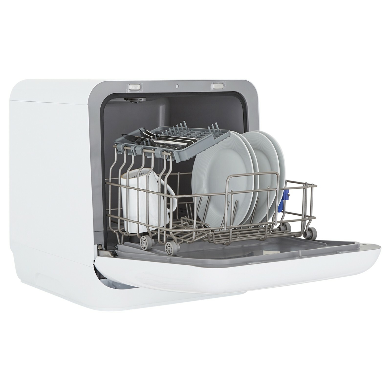 Cookology MCDW2WH Mini Table Top Dishwasher 2 Places in White for sale online eBay