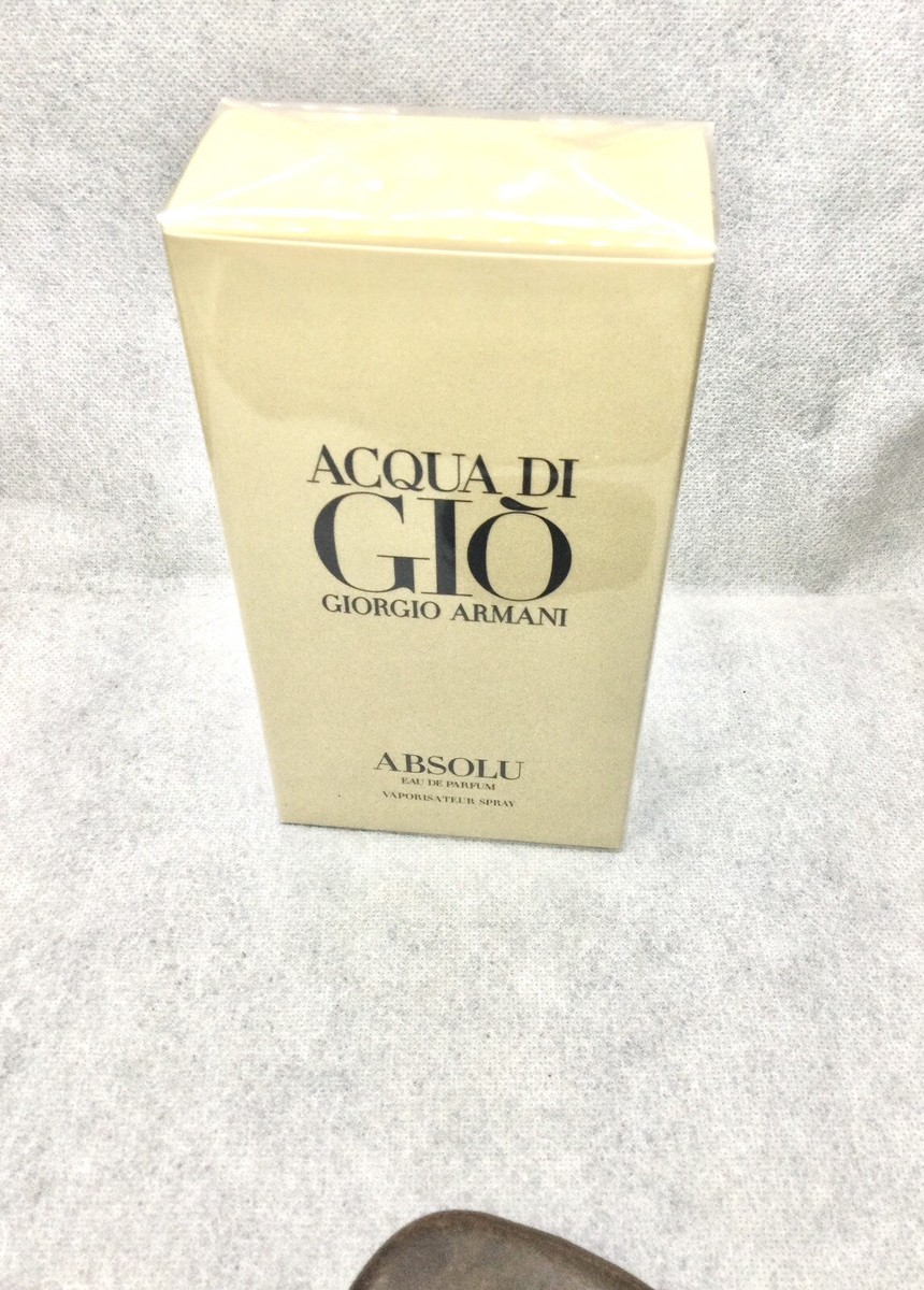 Acqua Di Gio Absolu by Giorgio Armani Eau De Parfum 125 ML SPRAY