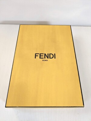 Authentic Fendi Roma Yellow Gift Box - multiple sizes available | eBay