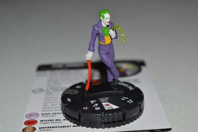 DC Heroclix Joker's Wild 033 The Joker Rare 