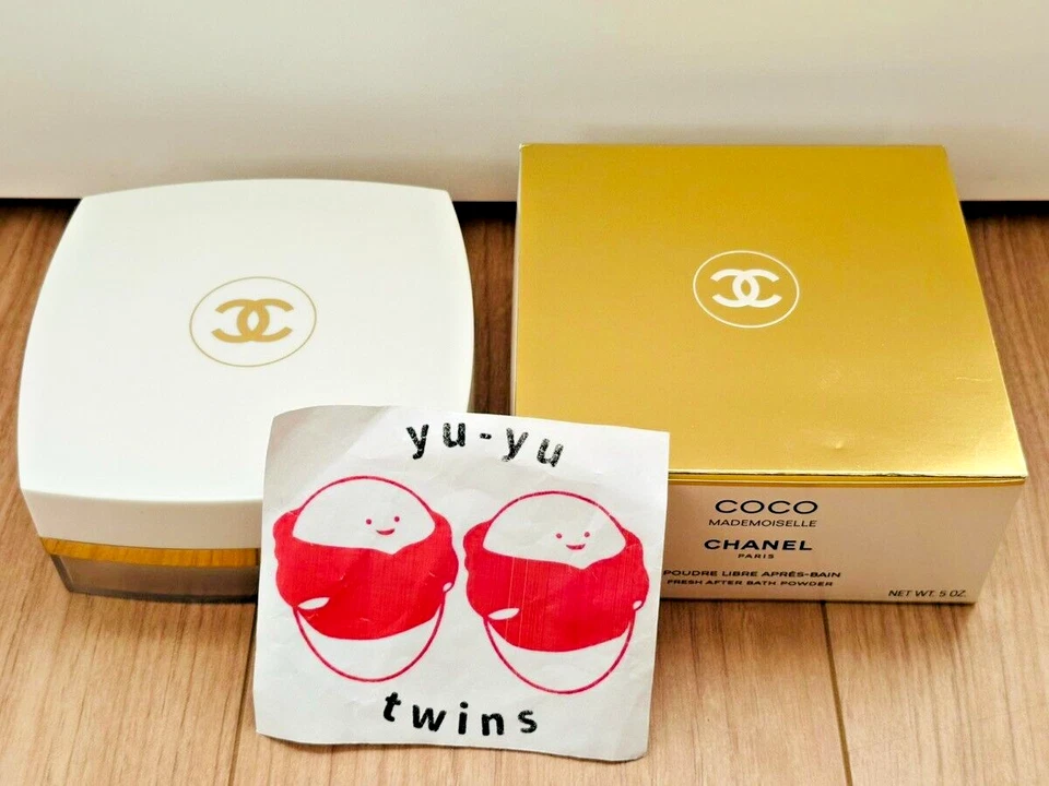 Polvo fresco para después del baño Chanel Coco Mademoiselle 5 oz 142 g hecho en EE. UU. genuino Foto 3 de 4