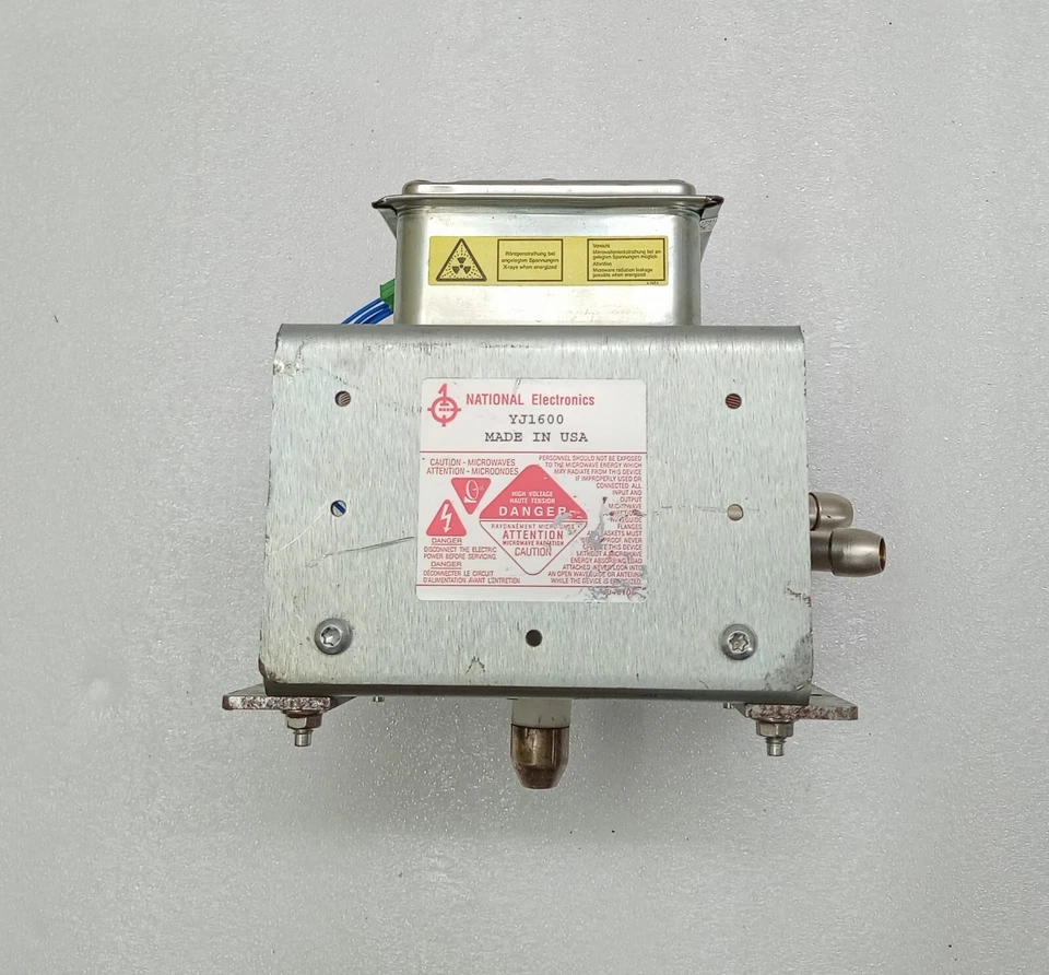 National Electronics YJ1600 6kW, 2450 MHZ Water Cooled Magnetron - Image 2 of 4