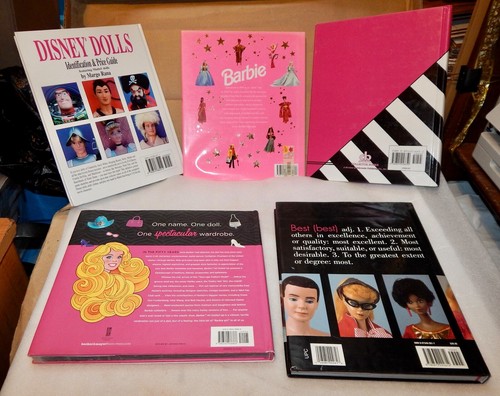 Barbie Doll Books 5ea Hardcovers Mix Lot Of Illustrated Guides To Her World 3K - Picture 2 of 7