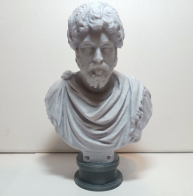 Marcus Aurelius Marble Styled Bust (6 1/2 inches)
