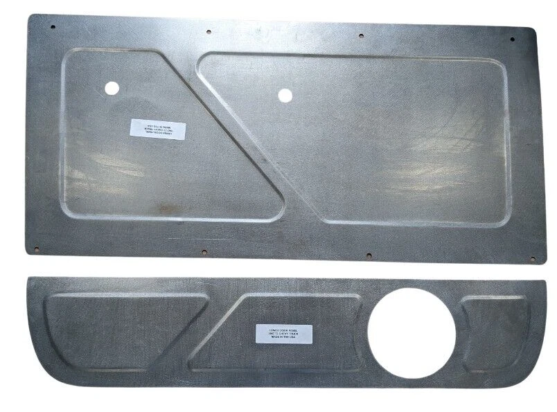 1967-1972 Chevrolet C10 Truck Upper & lower Door Panels w/Bead Roll New Pair - Image 2 of 3
