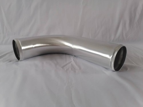 OD 76mm 3" Aluminum Intercooler Intake Pipe Tube 90 Degree L Elbow Turbo Tube - Bild 3 von 3