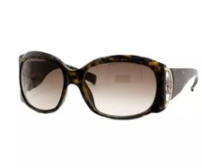 Giorgio Armani 452/s Authentic Oversized Women  s Sunglasses Tortoise Brown Gold