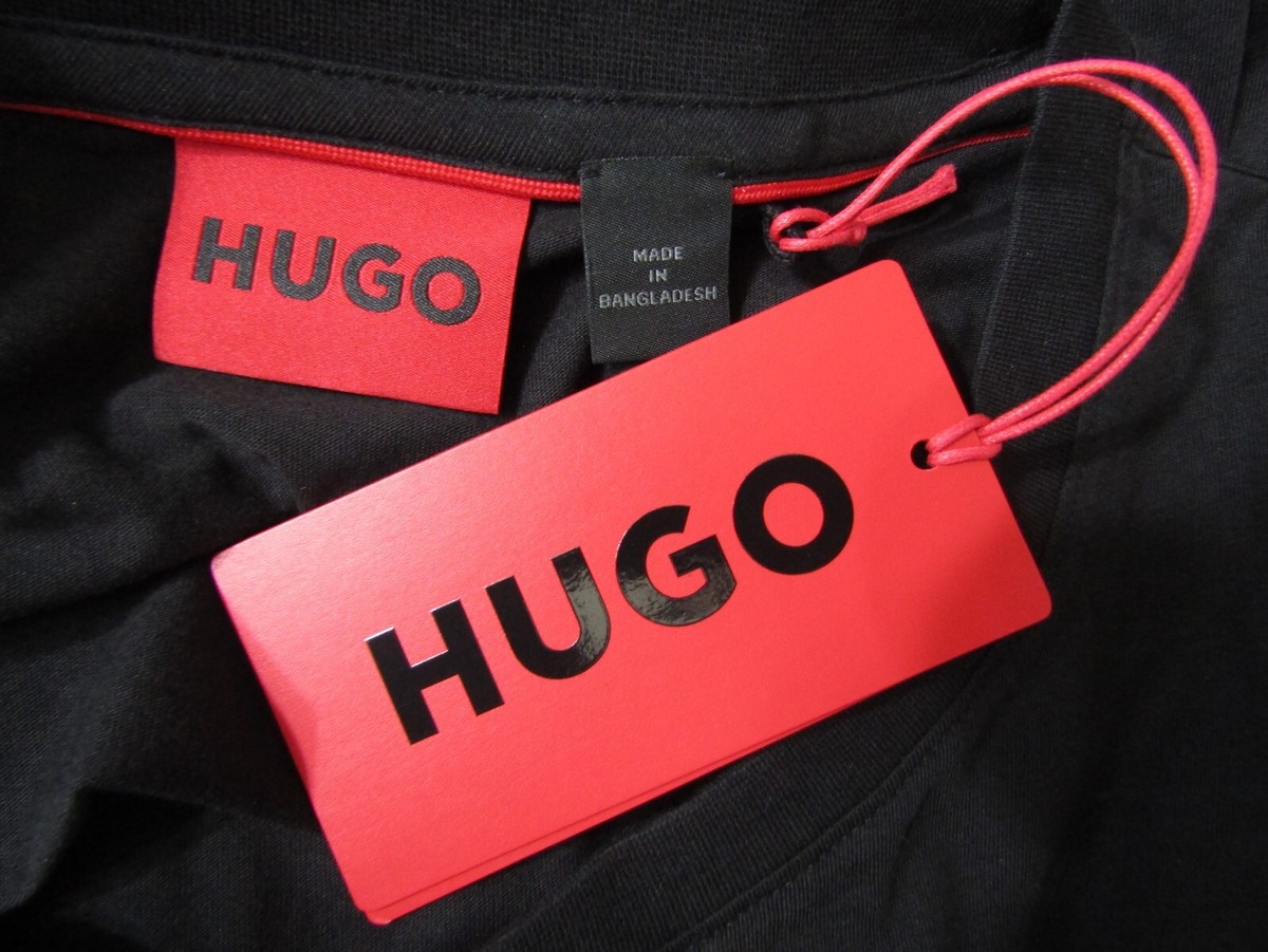 Hugo Boss::Tシャツ:M[RESALE] NWT Hugo Boss Black Jersey Logo Classic Short Sleeve T-Shirt
