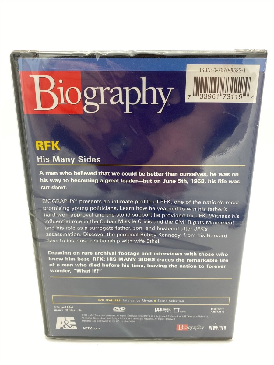(未使用･未開封品)Biography: Robert F Kennedy [DVD] Amazon.com: RFK His Life and Legacy : Movies & TV