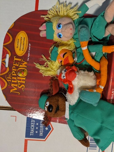JUEGO DE PERSONAJES DE HOSPITAL VETERINARIO DE PELUCHE THE MUPPET SHOW JUGUETES TOTALMENTE NUEVO - Imagen 2 de 7