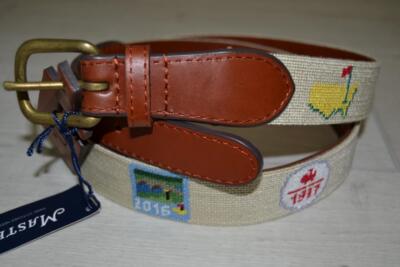 Masters Tickets Badges Smathers and Branson ANGC Belt Fits size 40 marked 42
