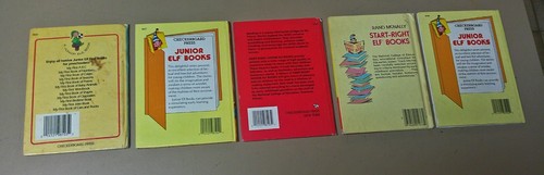 LOT OF 5 JUNIOR ELF BOOKS SEE DESCRIPTION FOR TITLES / INFO DINOSAURS, SNOW WHIT - Imagen 2 de 3