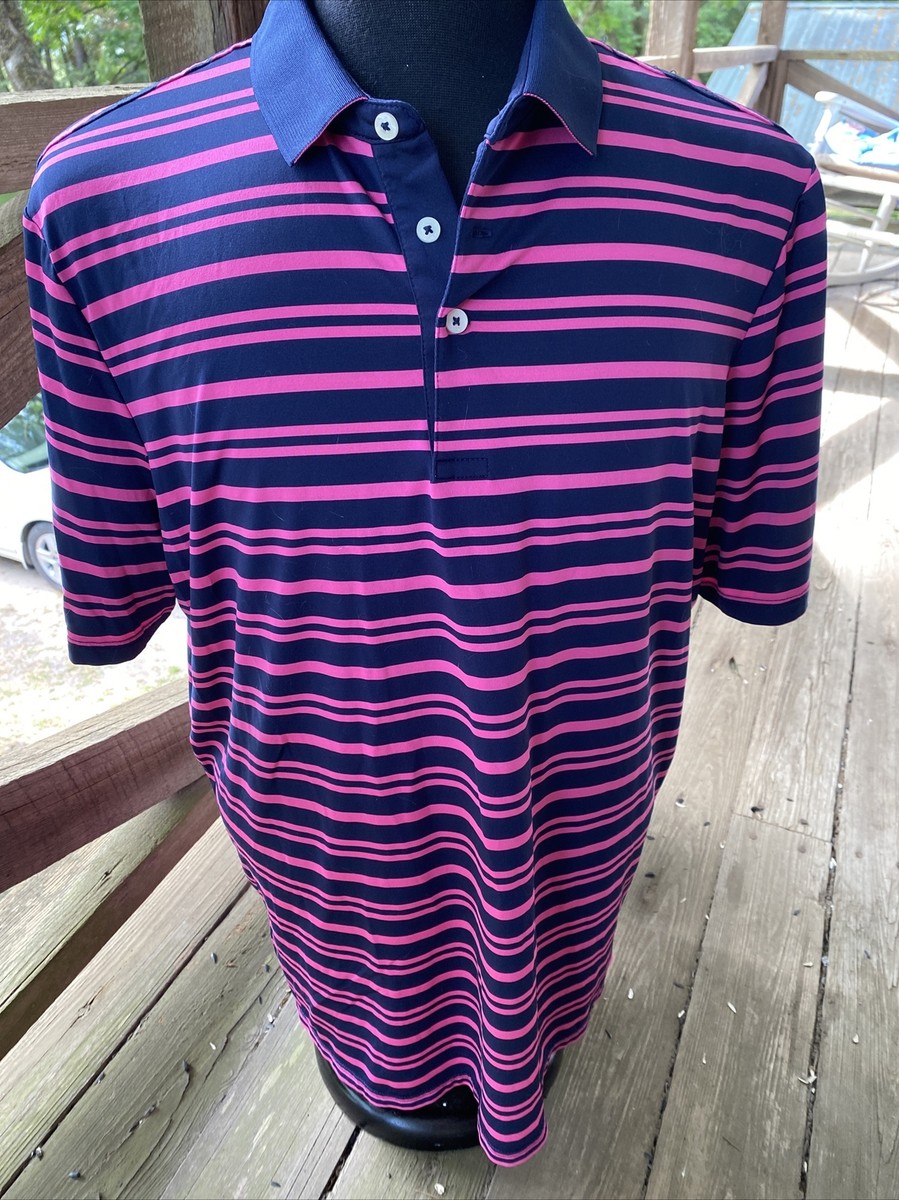 Ralph Lauren RLX Polo Shirt Athletic Golf Club Logo Size XL