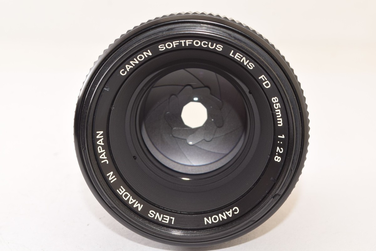 Canon New FD NFD 85mm F/2.8 Soft focus MF Lens From JAPAN
