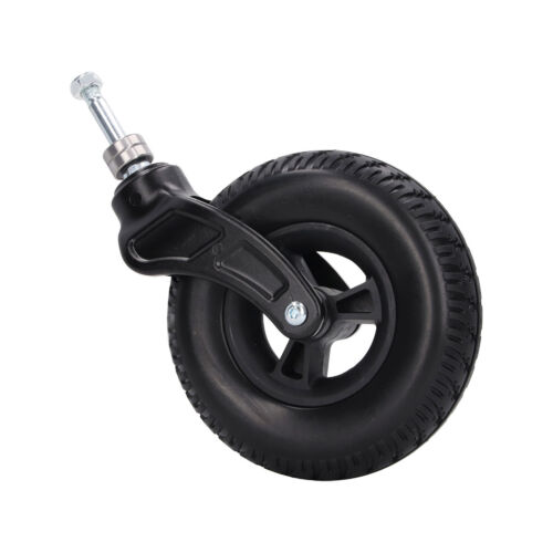 Wheelchair Front Caster Shock Absorbing Wheelchair Replacement Wheel Thickened♪ - Picture 1 of 12