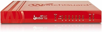 WatchGuard Firebox T50, Security Appliance 7 Ports, 10Mb LAN, 100Mb LAN