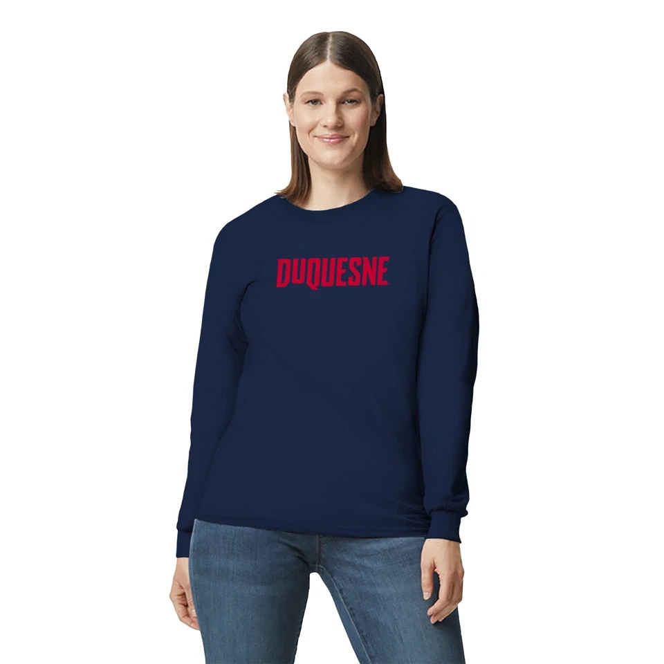 Duquesne Basic Block Long Sleeve - Navy - Image 4 of 4