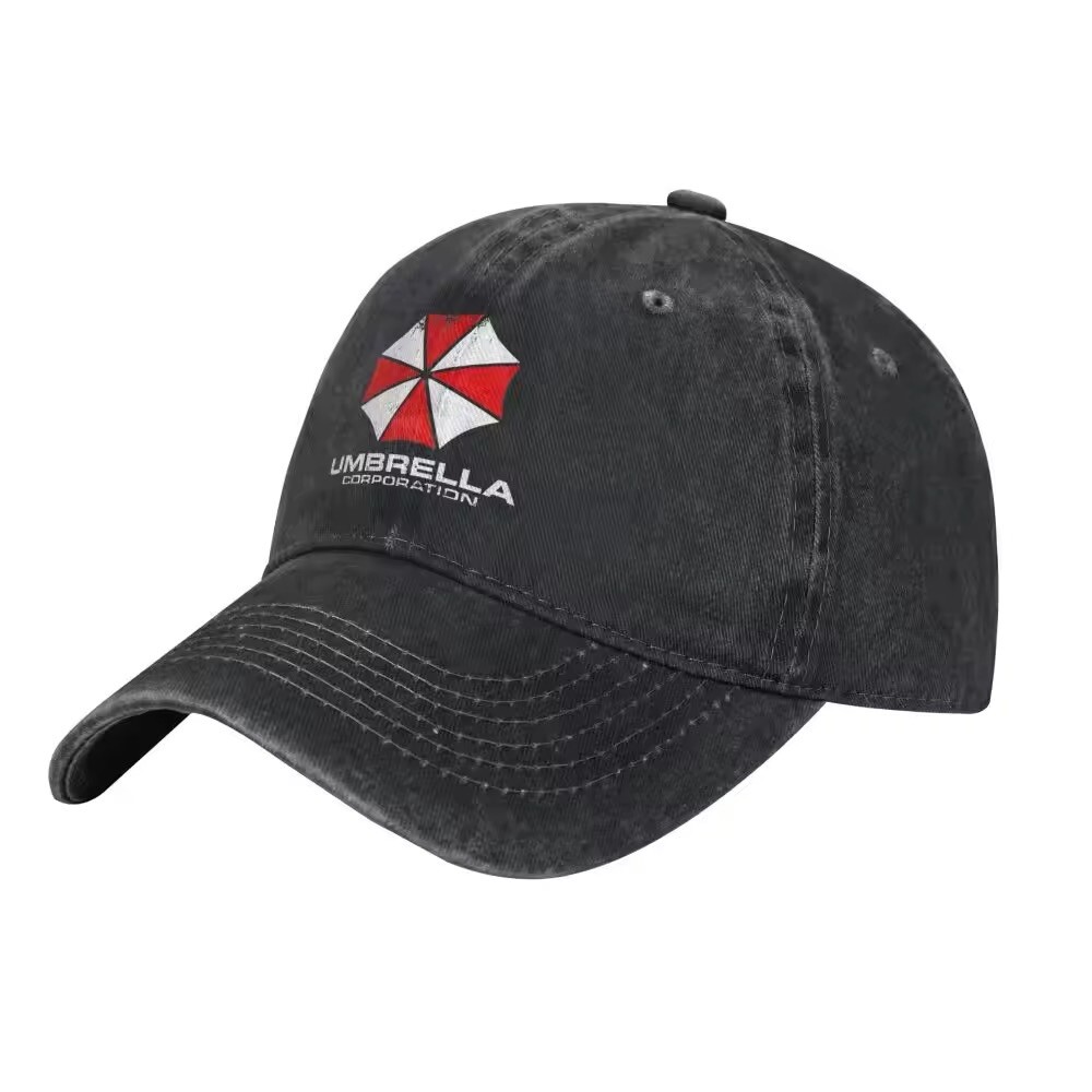 Resident Evil Umbrella Corp Adjustable Black Outdoor Fashion Hat