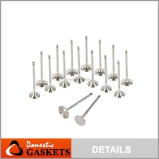 Fits 94-01 Acura Integra 1.8L Civic 1.6 Intake Exhaust Valves B18C1 B18C5 B16A2